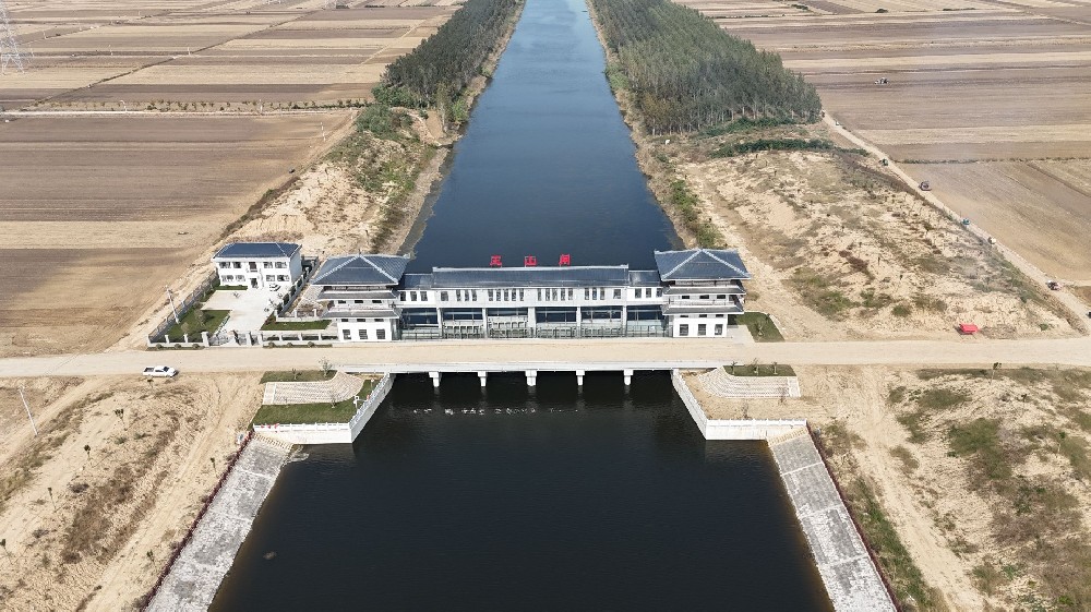 灵璧县2022年乡村振兴项目（何山水库）——三山闸